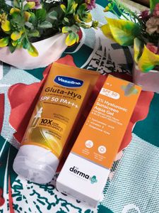 the dermaco sunscreen &amp; Vaseline combo