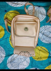 Rose Gold Cutout Mini Backpack