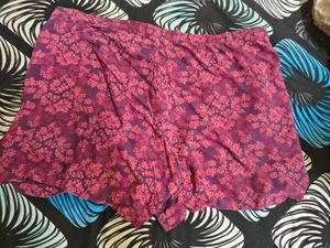 Floral Print summer Shorts free size