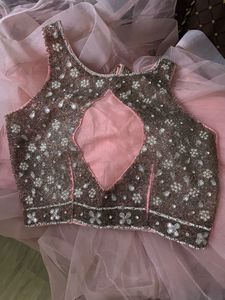 Elegant Pink Lehenga Choli