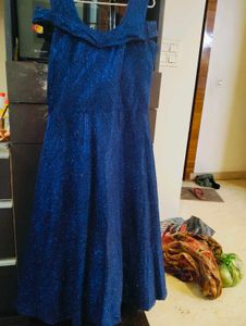 Sparkling Blue Party Dress