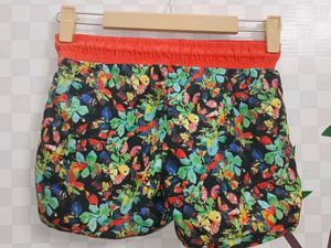 (1000)Floral Print Swim Shorts