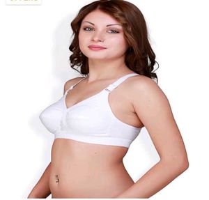 White Cotton Everyday Bra