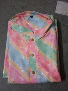 Colorful Striped Kurta Set