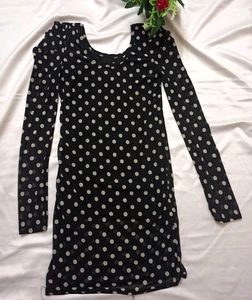 Polka Dot Bodycon Dress