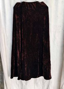 69. Velvet Maxi Skirt