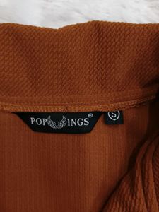 Chic Brown Cropped Vest