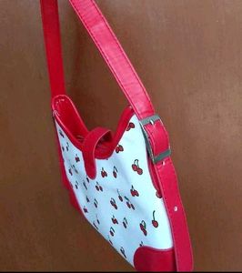 Y2K Cherry Print Shoulder Bag