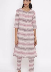 Striped Kurta with Pants Set