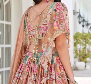 New Designer Patchwork Lehenga Choli Set