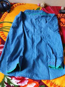 Blue Button-Down Shirt