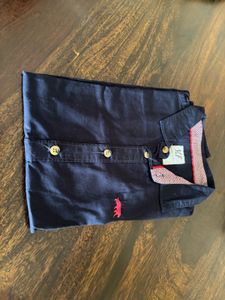 Navy Blue Casual Shirt