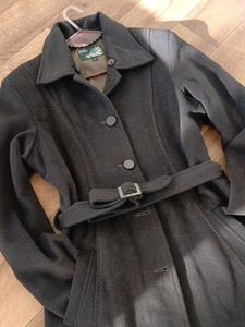 Deep Brown Peacoat