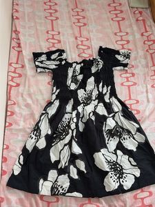Boho Off-Shoulder Floral Print Dress