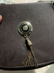 Crossbody Bag with Tassel Detail