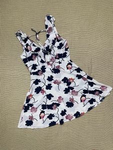 Floral Print Mini Dress