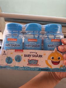 Baby Shark Bubble Magic 3 Pack
