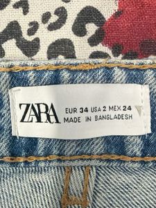 ZARA High waist denim jeans