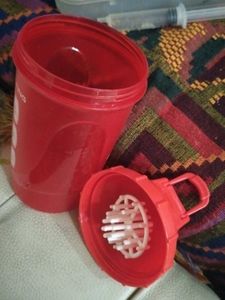Red Apex Nutrition Shaker Bottle