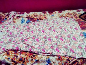 Floral Print Kurta