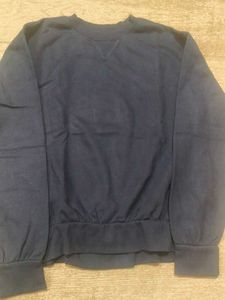 Navy Blue Pullover Sweater