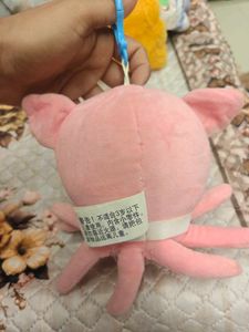 Cute Pink Octopus Plush Toy