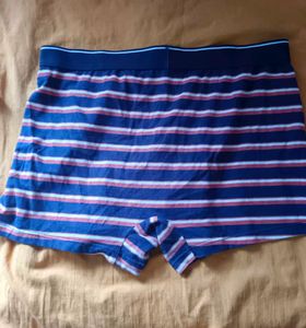 Striped Blue and Red