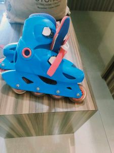 Blue Inline Skates