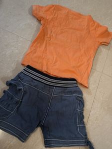 Cute Dinosaur T-Shirt &amp; Shorts Set