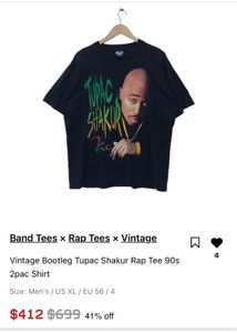 Tupac Shakur 2Pac Graphic T-Shirt