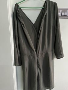 Forever 21 Chic Olive Green Jumpsuit