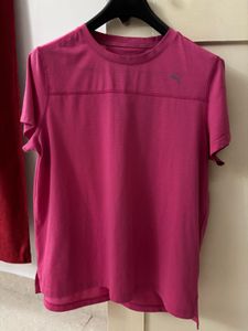 Puma Pink Active T-Shirt