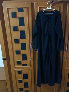 Elegant Black Abaya Gown