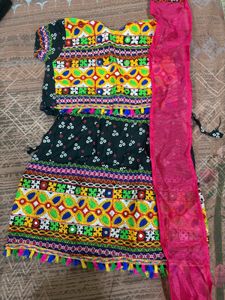 Vibrant Embroidered Lehenga Choli Set