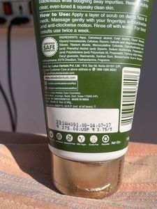 Deep Cleansing Face Scrub For Acne Prone Skin