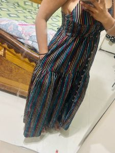 Striped Maxi Dress