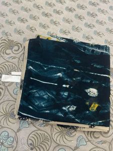 Abstract Print long Scarf