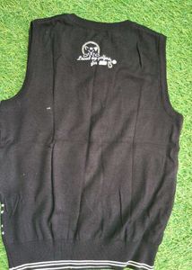 women Print Sweater Vest