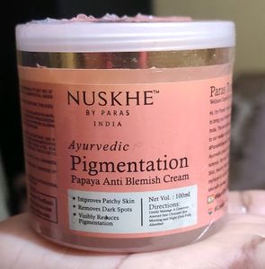 Ayurvedic Pigmentation Papaya Anti Blemish Cream