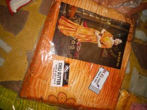 R.G. Sarees - Chili Butter Saree