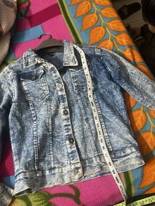Acid Wash Denim Jacket
