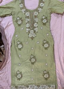 Embellished Kurta Set