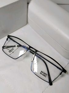 Mont Blanc Eyeglasses - Sleek  blue Fr