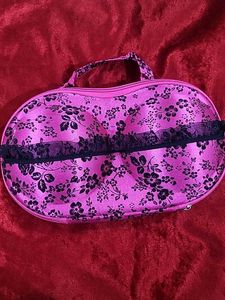 Floral Bra Storage Pouch