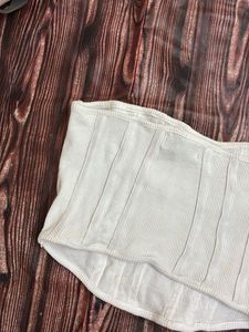 White Corset Top