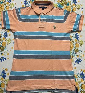 Striped U.S. Polo Assn. Pol