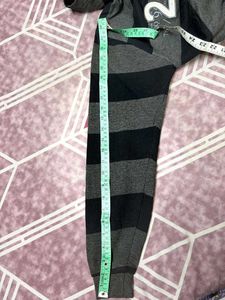 Striped Zip-Up Hoodie