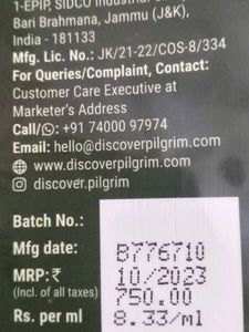 Pilgrim Patua 3% MelanoGray™ ANTI-GREY HAIR SERUM