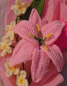Crocheted Flower Bouquet