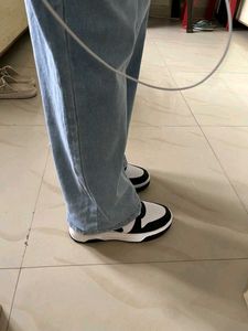 Black &amp; White Sneakers